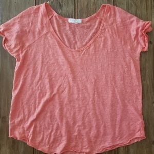 Forever 21 coral Lennon tee